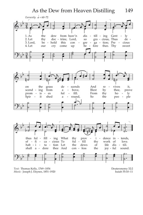 Hymns of the Church of Jesus Christ of Latter-day Saints page 157