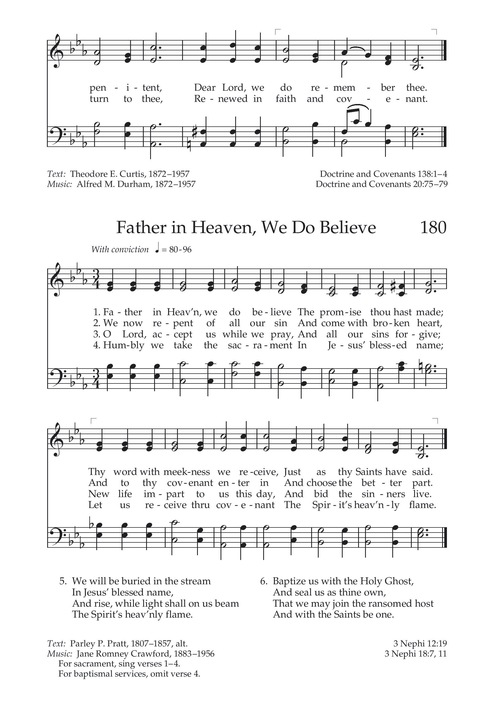 Hymns of the Church of Jesus Christ of Latter-day Saints page 187