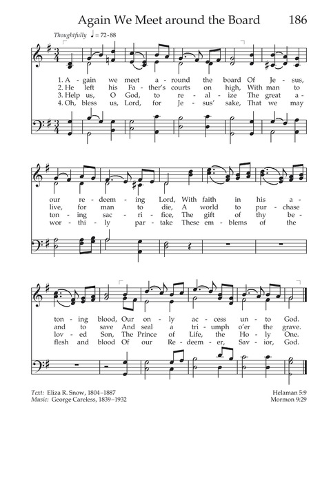 Hymns of the Church of Jesus Christ of Latter-day Saints page 193