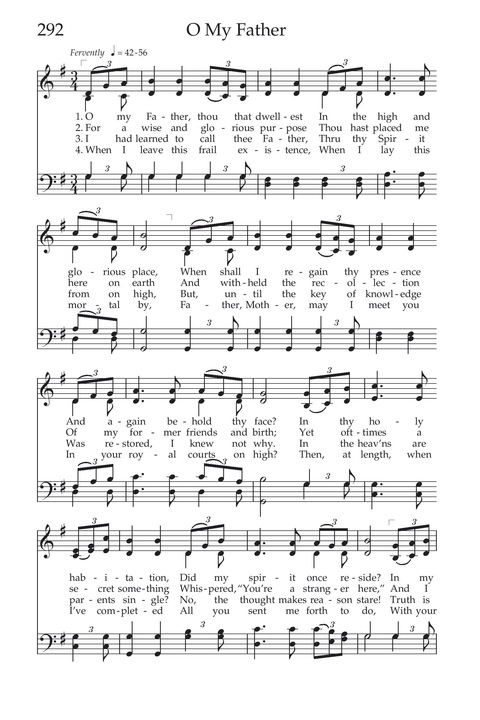 Hymns of the Church of Jesus Christ of Latter-day Saints page 312