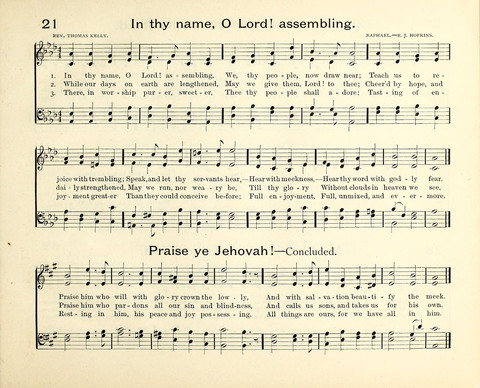 Laudes Domini: a selection of spiritual songs ancient and modern for the Sunday-school page 13