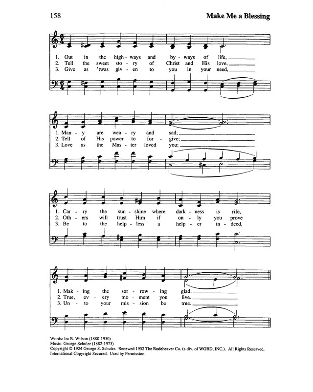 Lift Every Voice and Sing II: an African American hymnal page 199