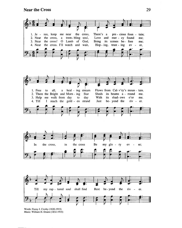 Lift Every Voice and Sing II: an African American hymnal page 38