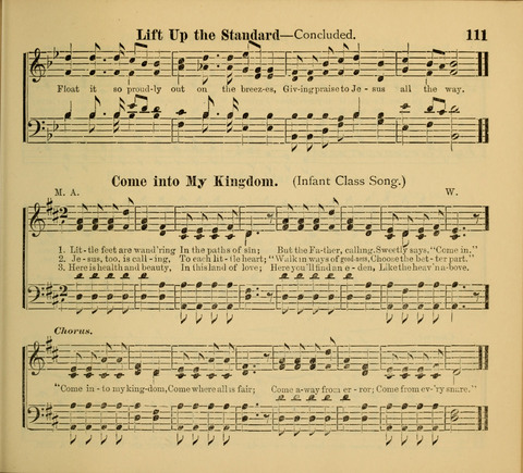 Living Fountain: a new chice collection of Sunday School Songs. Also, Excellent Pieces for Praise and Prayer Meetings and the Home page 111