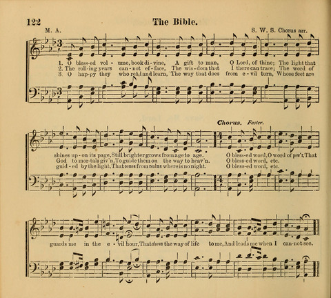 Living Fountain: a new chice collection of Sunday School Songs. Also, Excellent Pieces for Praise and Prayer Meetings and the Home page 122