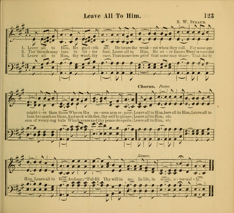 Living Fountain: a new chice collection of Sunday School Songs. Also, Excellent Pieces for Praise and Prayer Meetings and the Home page 123