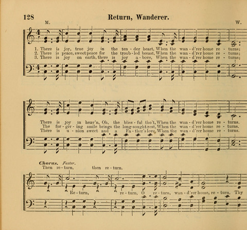 Living Fountain: a new chice collection of Sunday School Songs. Also, Excellent Pieces for Praise and Prayer Meetings and the Home page 128