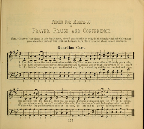 Living Fountain: a new chice collection of Sunday School Songs. Also, Excellent Pieces for Praise and Prayer Meetings and the Home page 175