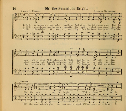 Living Fountain: a new chice collection of Sunday School Songs. Also, Excellent Pieces for Praise and Prayer Meetings and the Home page 26