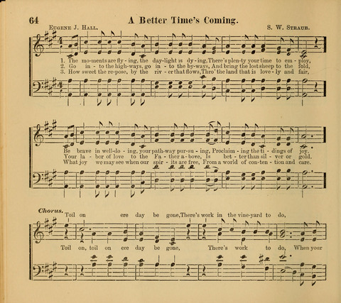 Living Fountain: a new chice collection of Sunday School Songs. Also, Excellent Pieces for Praise and Prayer Meetings and the Home page 64