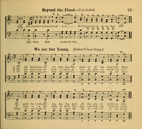 Living Fountain: a new chice collection of Sunday School Songs. Also, Excellent Pieces for Praise and Prayer Meetings and the Home page 73