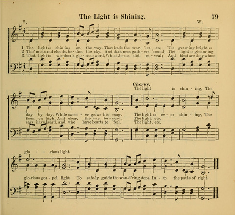 Living Fountain: a new chice collection of Sunday School Songs. Also, Excellent Pieces for Praise and Prayer Meetings and the Home page 79