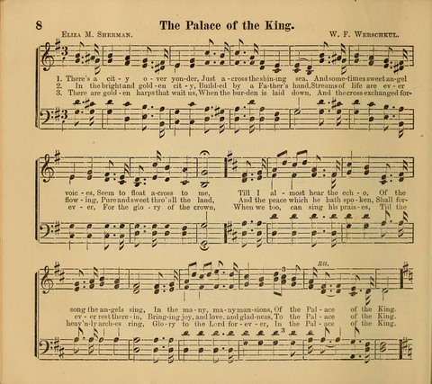 Living Fountain: a new chice collection of Sunday School Songs. Also, Excellent Pieces for Praise and Prayer Meetings and the Home page 8