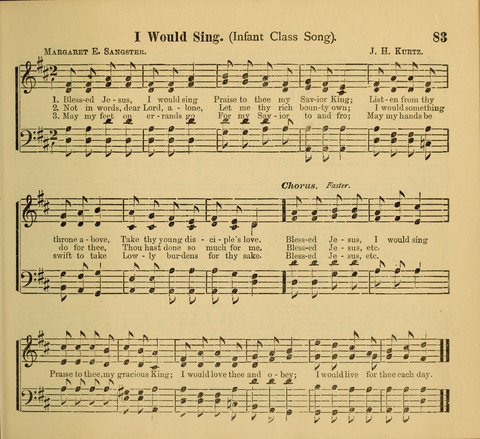 Living Fountain: a new chice collection of Sunday School Songs. Also, Excellent Pieces for Praise and Prayer Meetings and the Home page 83