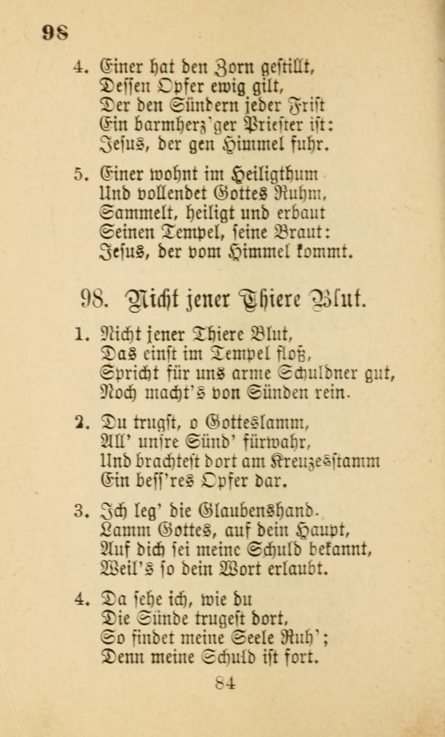 Liederbuch für Sonntagsschulen page 111