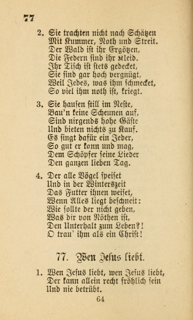 Liederbuch für Sonntagsschulen page 91