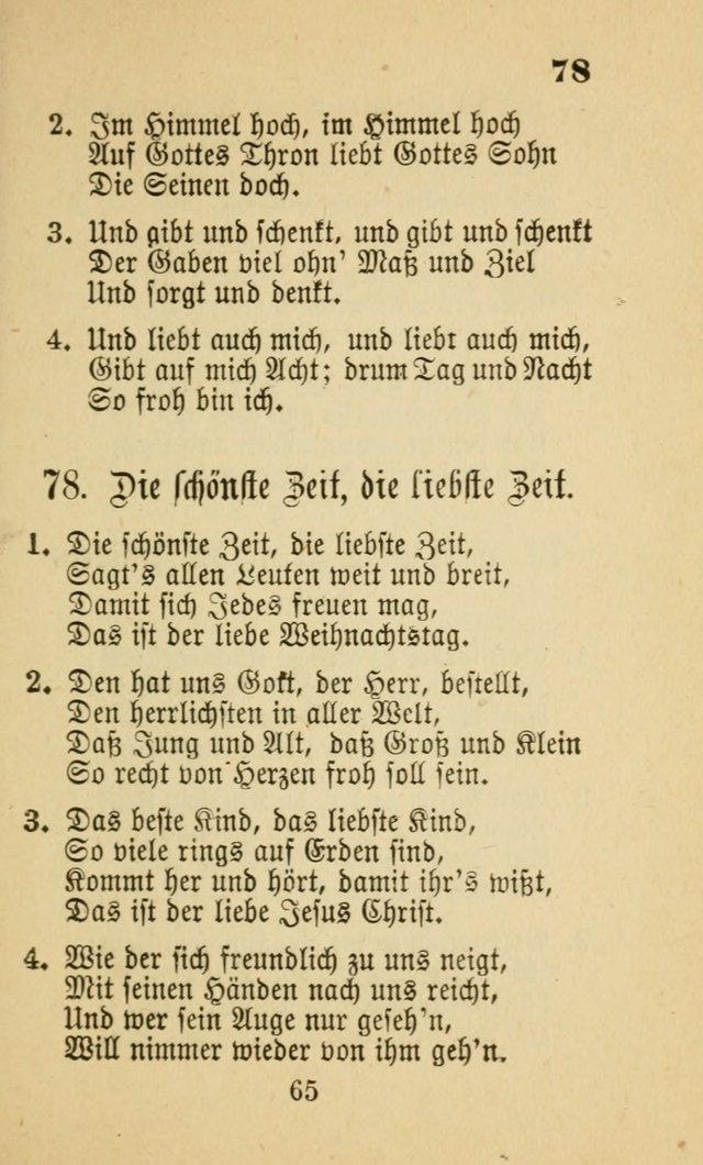 Liederbuch für Sonntagsschulen page 92