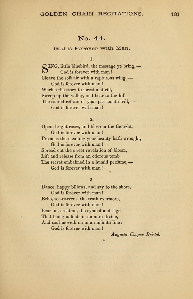 The Lyceum Guide: a collection of songs, hymns, and chants; lessons, readings, and recitations; marches and calisthenics. (With illustrations.) together with programmes and exercises ... page 121