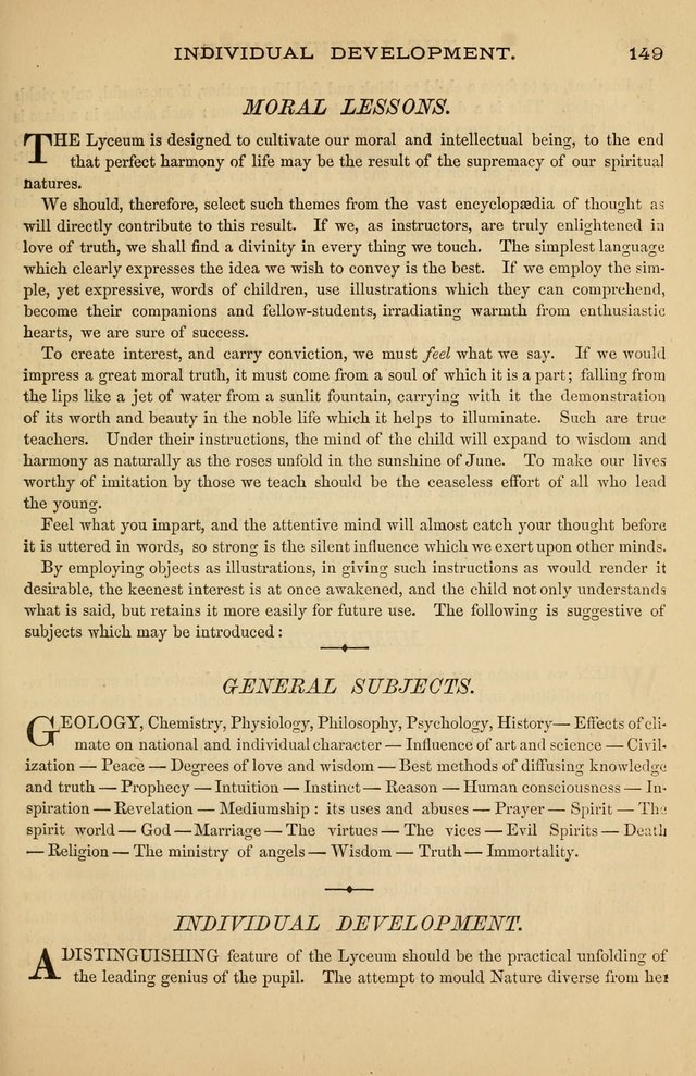 The Lyceum Guide: a collection of songs, hymns, and chants; lessons, readings, and recitations; marches and calisthenics. (With illustrations.) together with programmes and exercises ... page 139