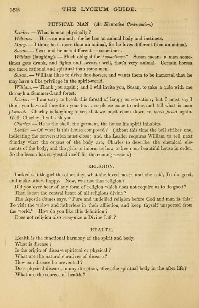 The Lyceum Guide: a collection of songs, hymns, and chants; lessons, readings, and recitations; marches and calisthenics. (With illustrations.) together with programmes and exercises ... page 142