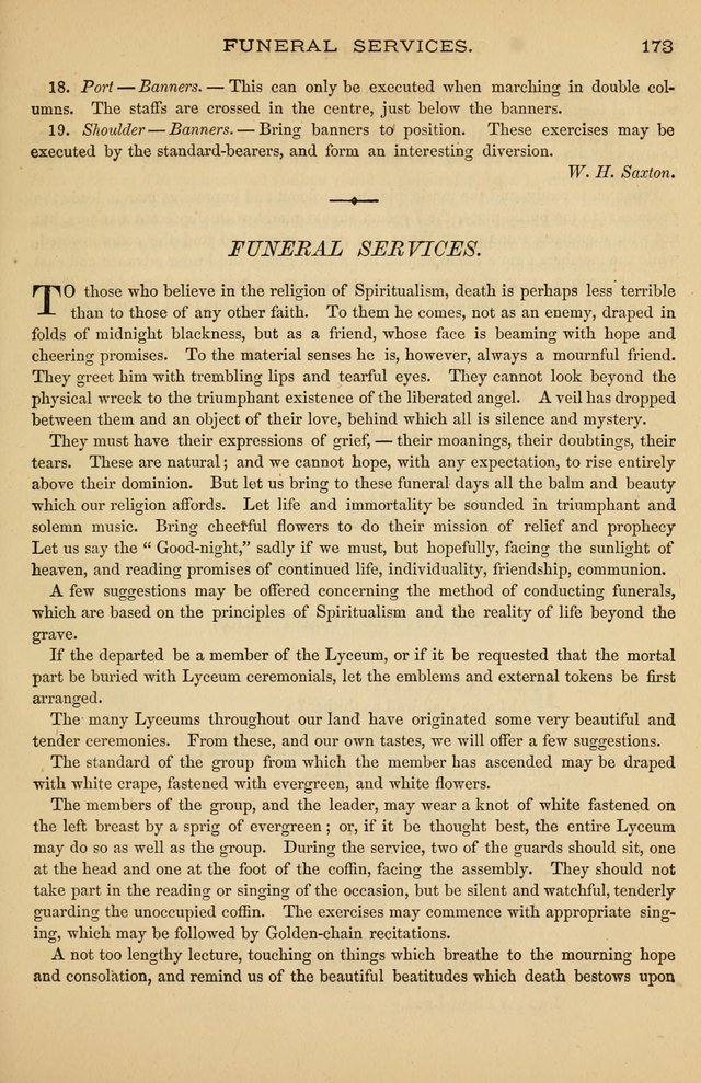 The Lyceum Guide: a collection of songs, hymns, and chants; lessons, readings, and recitations; marches and calisthenics. (With illustrations.) together with programmes and exercises ... page 163