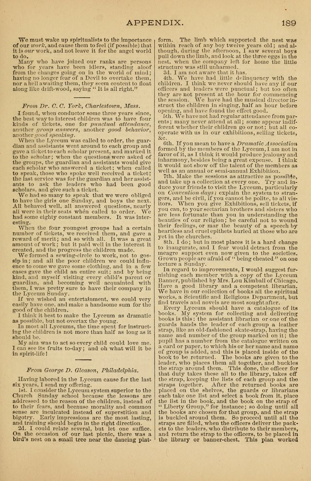 The Lyceum Guide: a collection of songs, hymns, and chants; lessons, readings, and recitations; marches and calisthenics. (With illustrations.) together with programmes and exercises ... page 179