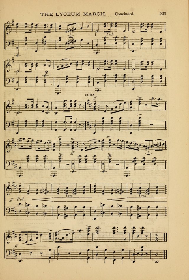 The Lyceum Guide: a collection of songs, hymns, and chants; lessons, readings, and recitations; marches and calisthenics. (With illustrations.) together with programmes and exercises ... page 27