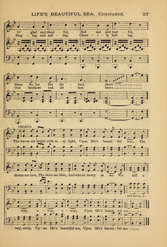 The Lyceum Guide: a collection of songs, hymns, and chants; lessons, readings, and recitations; marches and calisthenics. (With illustrations.) together with programmes and exercises ... page 29