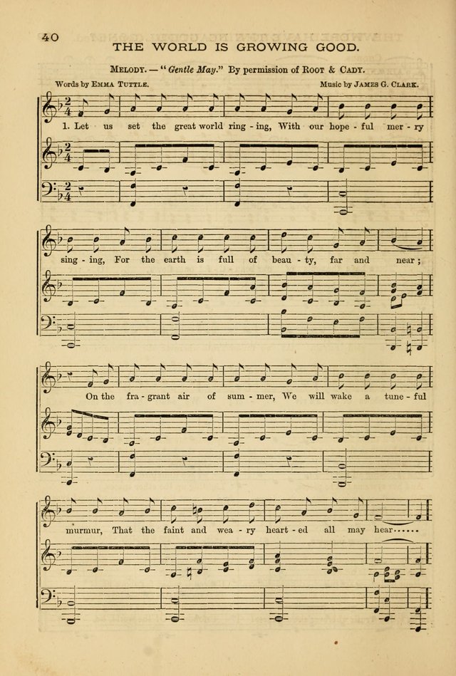 The Lyceum Guide: a collection of songs, hymns, and chants; lessons, readings, and recitations; marches and calisthenics. (With illustrations.) together with programmes and exercises ... page 32