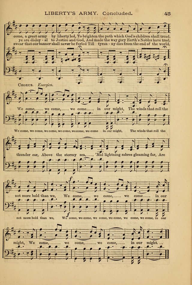 The Lyceum Guide: a collection of songs, hymns, and chants; lessons, readings, and recitations; marches and calisthenics. (With illustrations.) together with programmes and exercises ... page 37