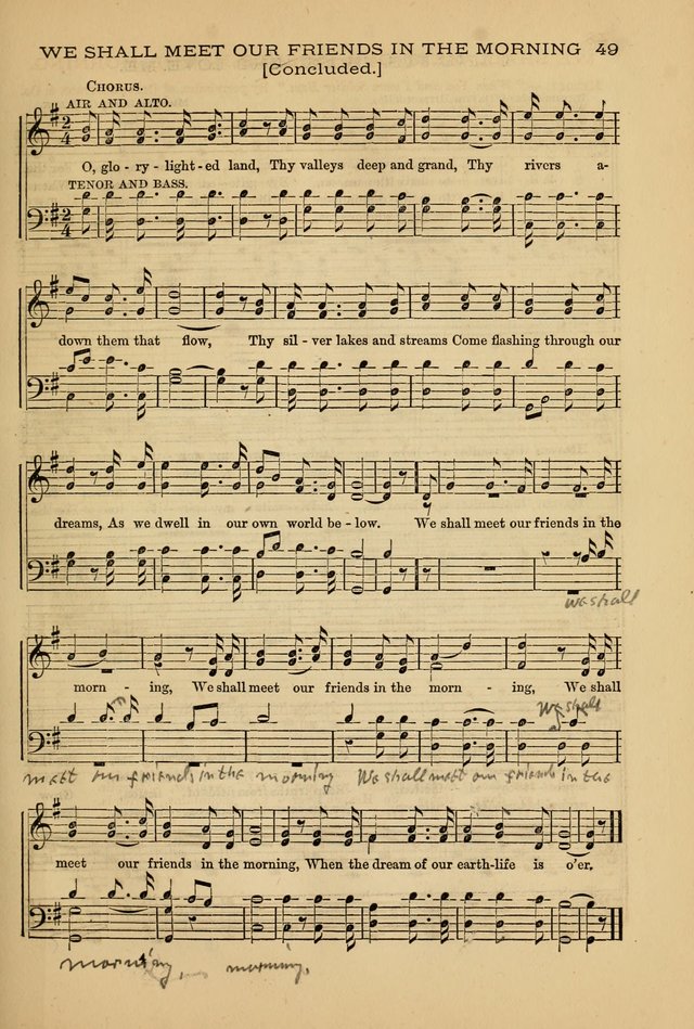 The Lyceum Guide: a collection of songs, hymns, and chants; lessons, readings, and recitations; marches and calisthenics. (With illustrations.) together with programmes and exercises ... page 41