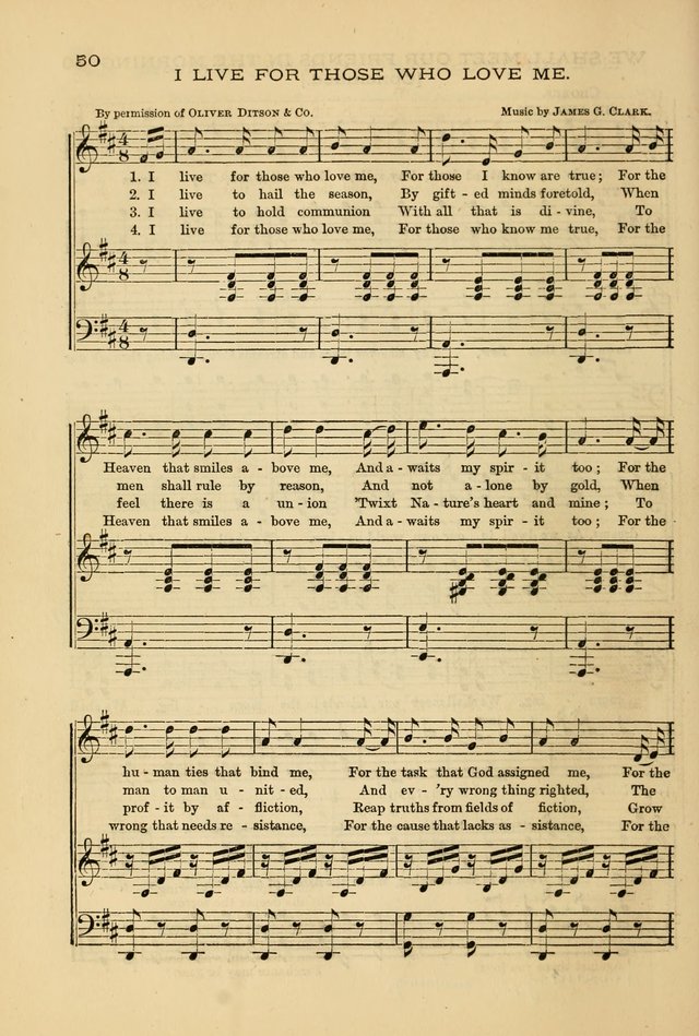 The Lyceum Guide: a collection of songs, hymns, and chants; lessons, readings, and recitations; marches and calisthenics. (With illustrations.) together with programmes and exercises ... page 42