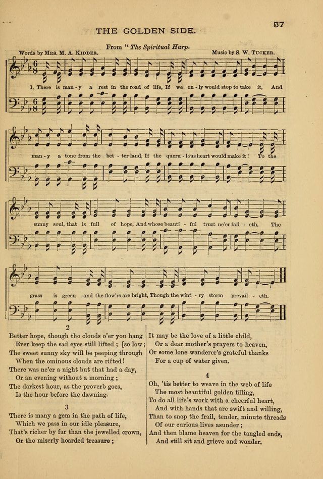 The Lyceum Guide: a collection of songs, hymns, and chants; lessons, readings, and recitations; marches and calisthenics. (With illustrations.) together with programmes and exercises ... page 47