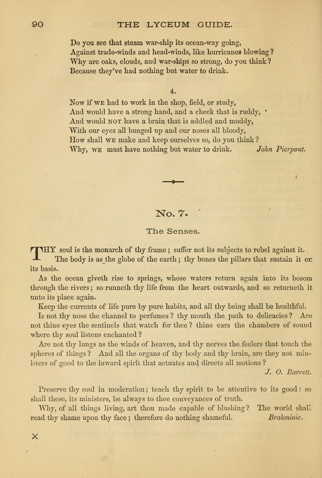 The Lyceum Guide: a collection of songs, hymns, and chants; lessons, readings, and recitations; marches and calisthenics. (With illustrations.) together with programmes and exercises ... page 80