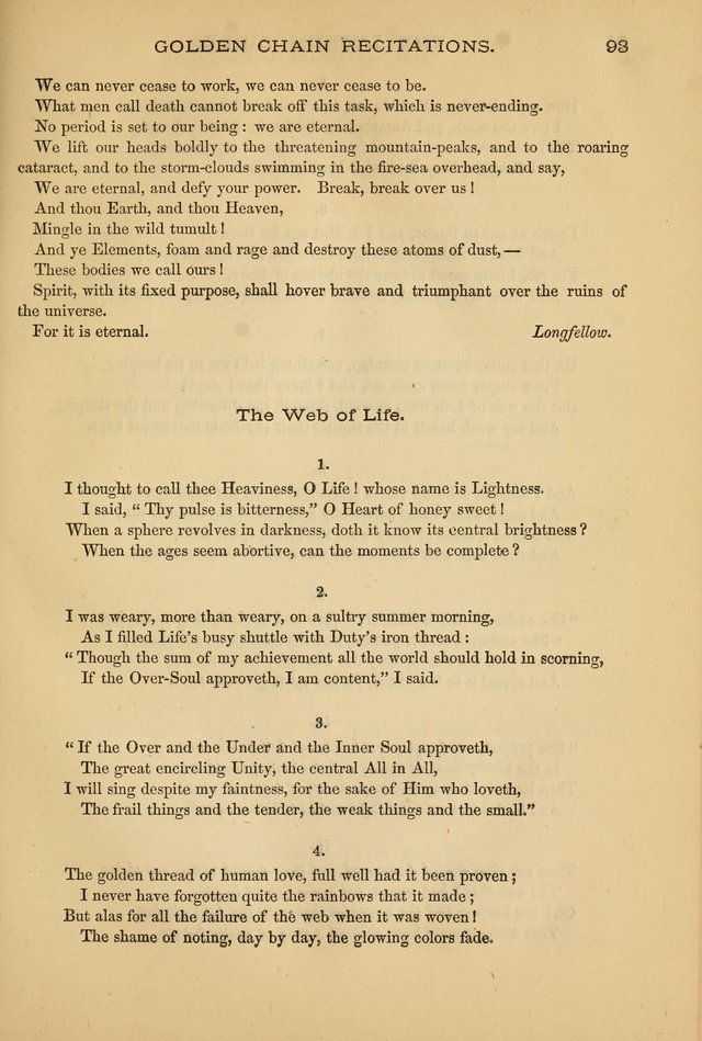 The Lyceum Guide: a collection of songs, hymns, and chants; lessons, readings, and recitations; marches and calisthenics. (With illustrations.) together with programmes and exercises ... page 83