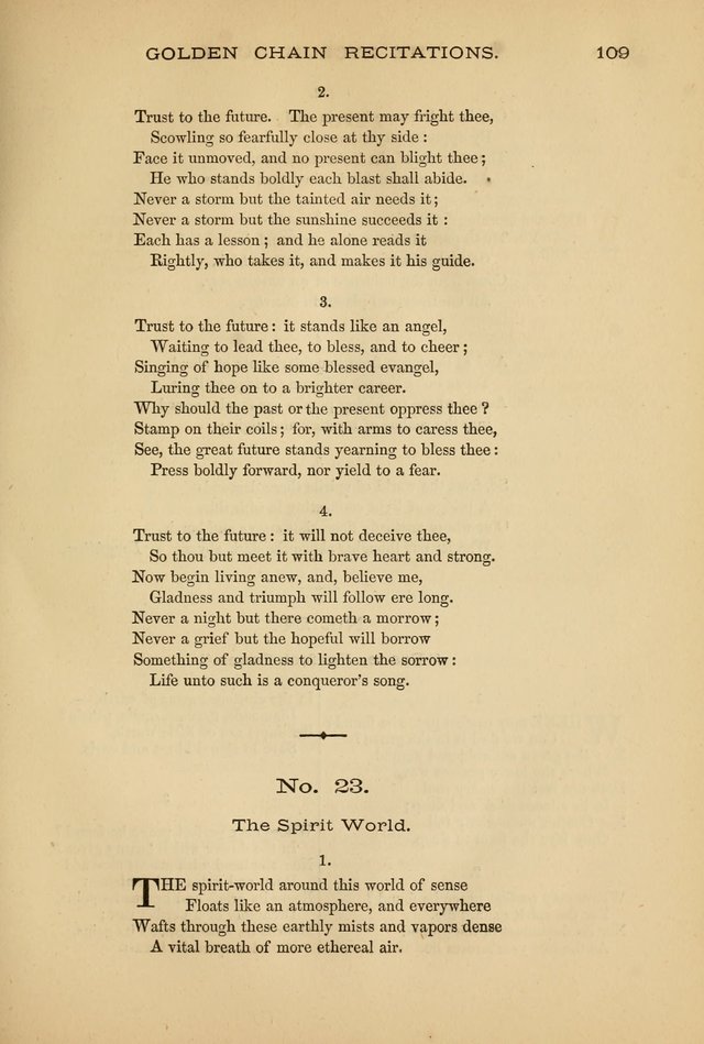 The Lyceum Guide: a collection of songs, hymns, and chants; lessons, readings, and recitations; marches and calisthenics. (With illustrations.) together with programmes and exercises ... page 99