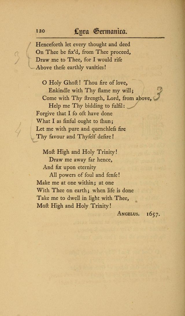 Lyra Germanica: hymns for the Sundays and chief festivals of the Christian year page 120