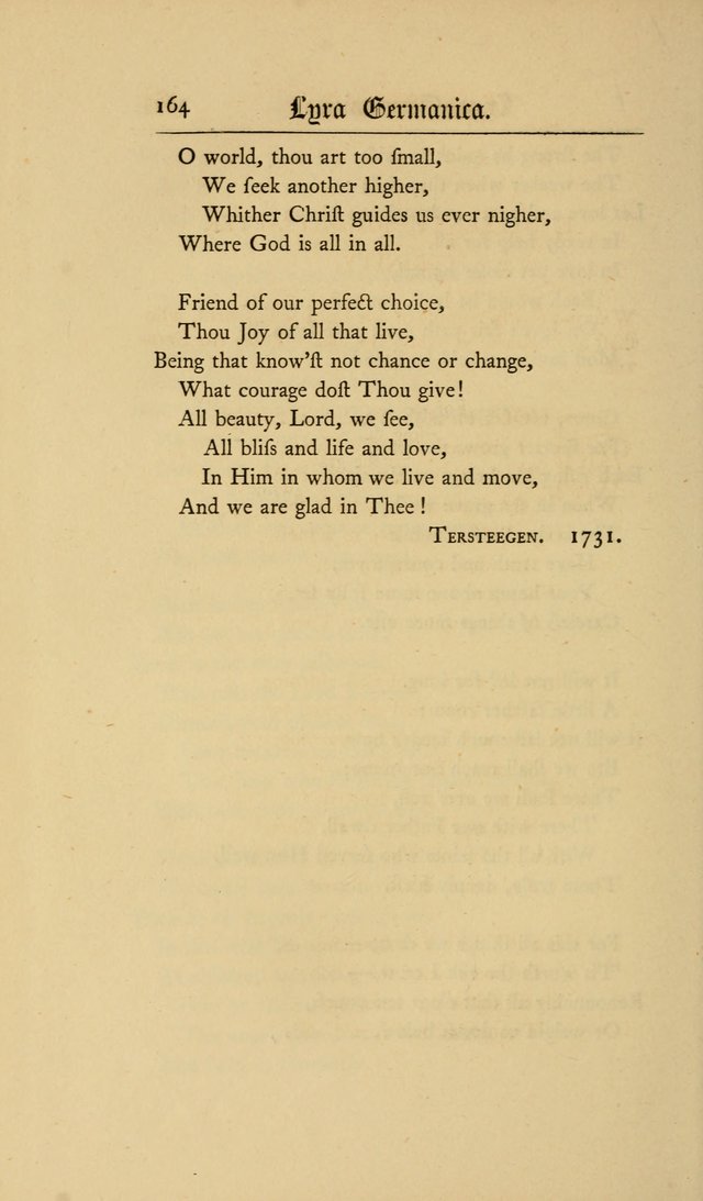 Lyra Germanica: hymns for the Sundays and chief festivals of the Christian year page 164