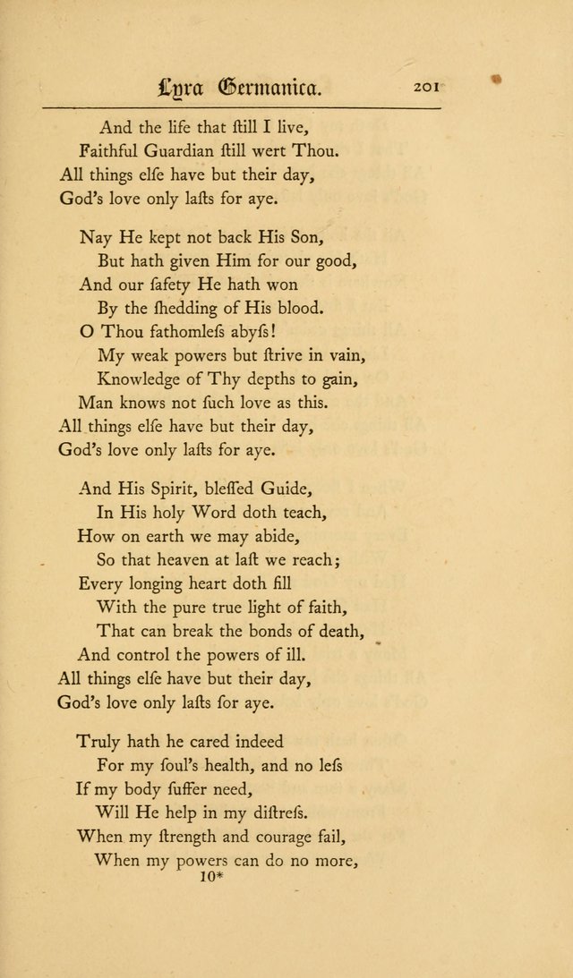 Lyra Germanica: hymns for the Sundays and chief festivals of the Christian year page 201