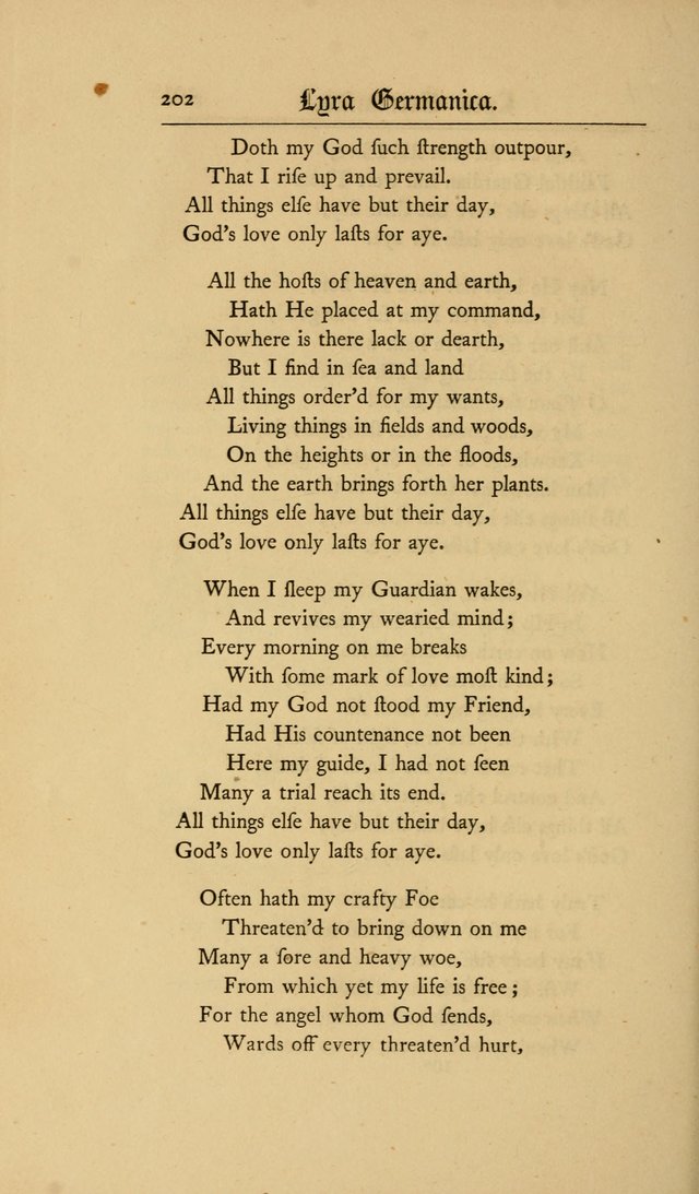 Lyra Germanica: hymns for the Sundays and chief festivals of the Christian year page 202