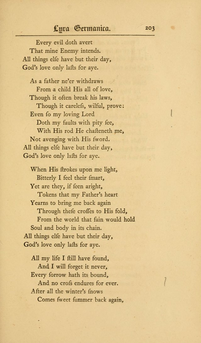 Lyra Germanica: hymns for the Sundays and chief festivals of the Christian year page 203