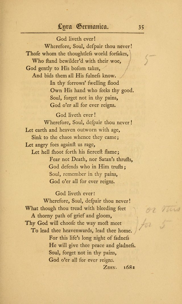 Lyra Germanica: hymns for the Sundays and chief festivals of the Christian year page 35