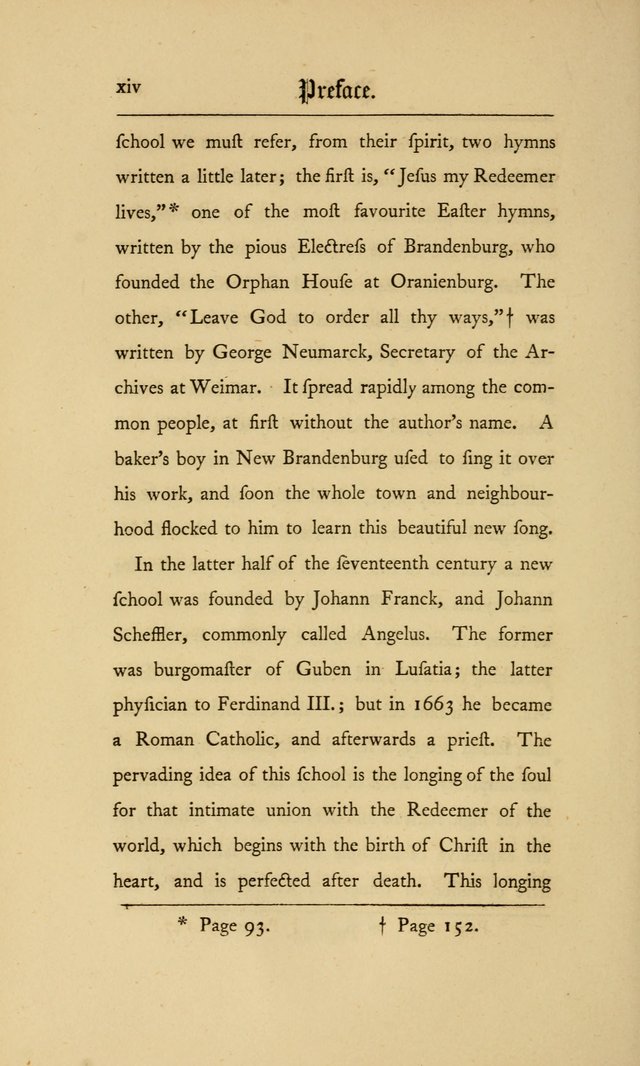 Lyra Germanica: hymns for the Sundays and chief festivals of the Christian year page xxii