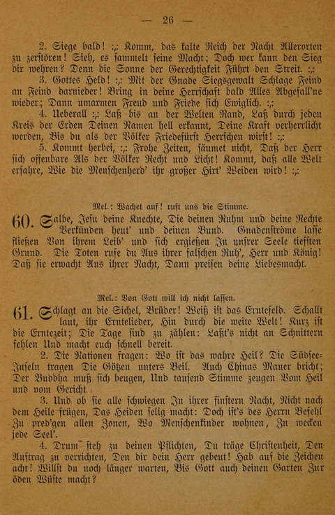 Lieder zum Gebrauch für Missionsgottesdienste page 24