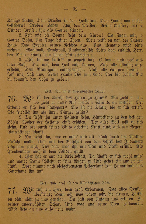 Lieder zum Gebrauch für Missionsgottesdienste page 30