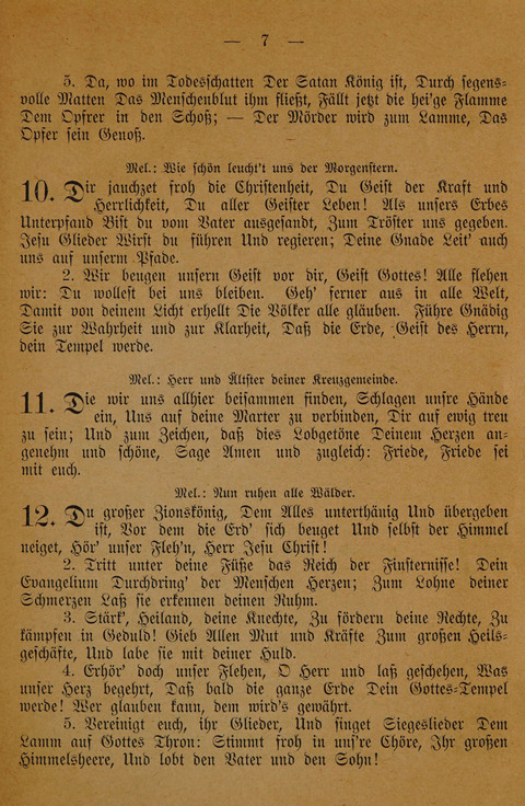 Lieder zum Gebrauch für Missionsgottesdienste page 5