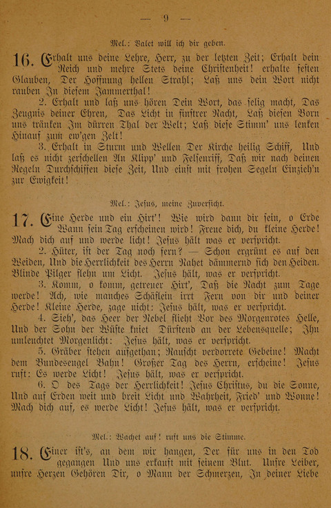 Lieder zum Gebrauch für Missionsgottesdienste page 7