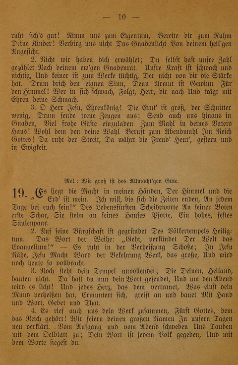 Lieder zum Gebrauch für Missionsgottesdienste page 8