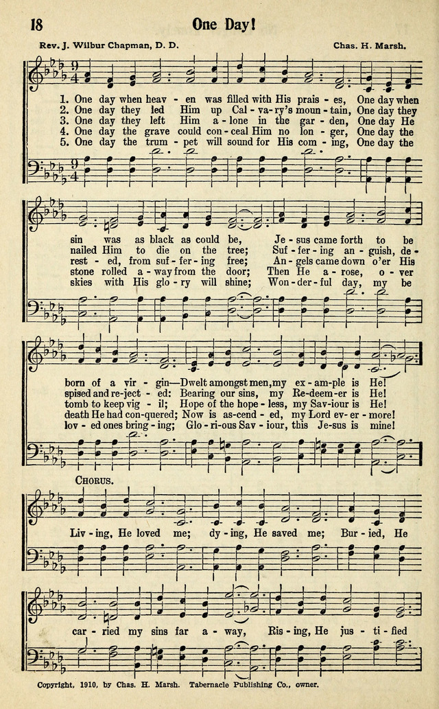 Living Gospel Songs and Choruses page 18