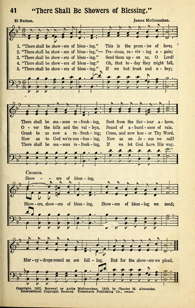 Living Gospel Songs and Choruses page 41